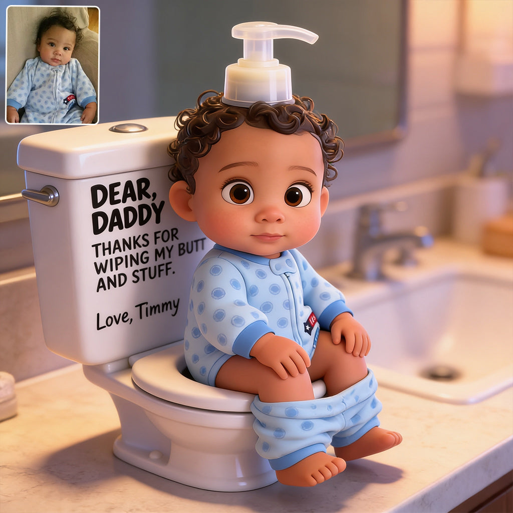 Cadeau Mignon et Amusant pour Parents, Cadeau Humoristique pour la Fête des Pères - Distributeur Personnalisé