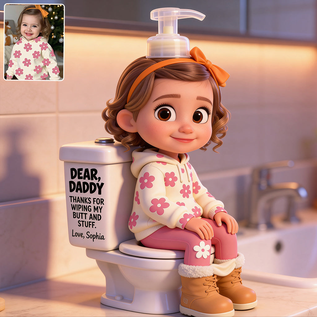 Cadeau Mignon et Amusant pour Parents, Cadeau Humoristique pour la Fête des Pères - Distributeur Personnalisé