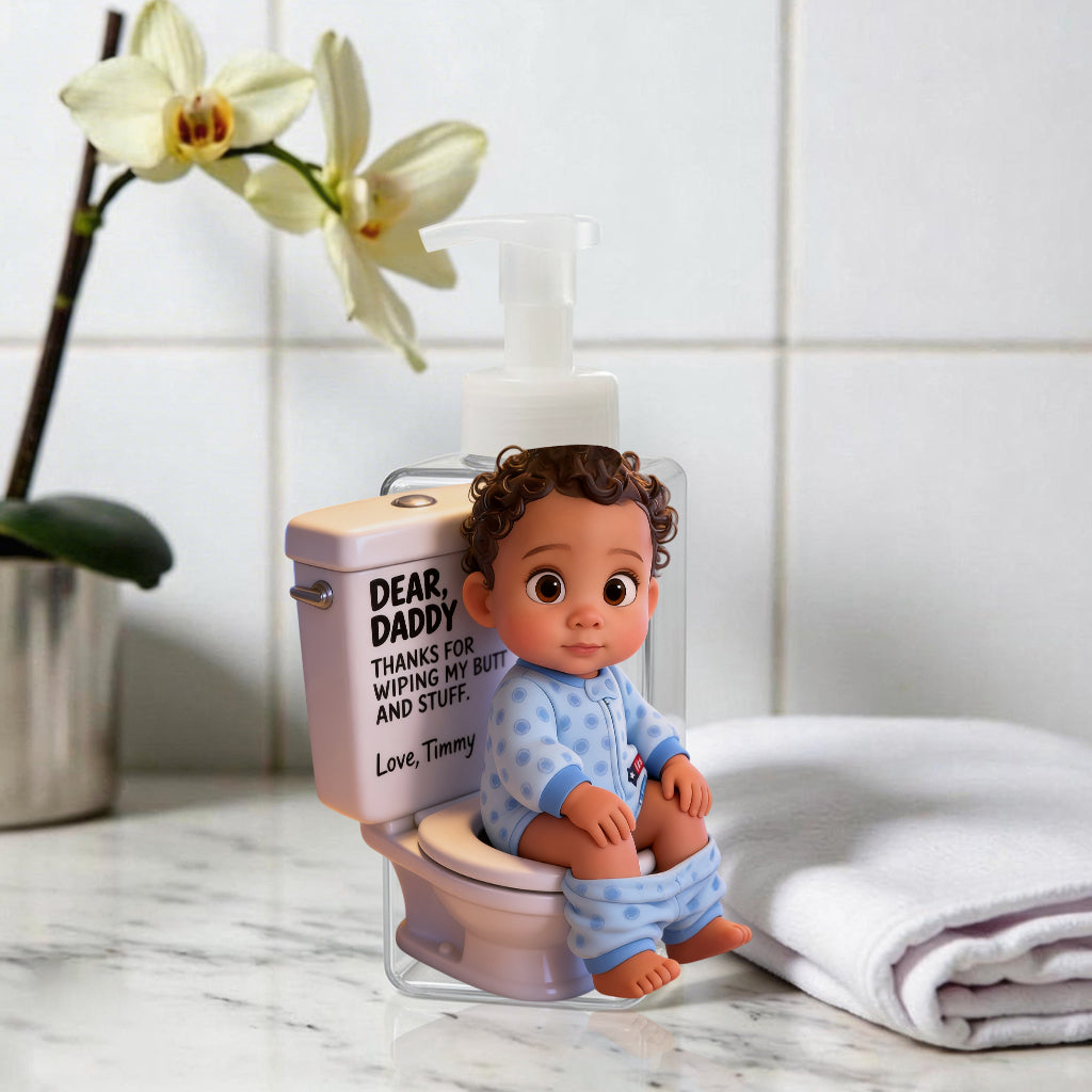 Cadeau Mignon et Amusant pour Parents, Cadeau Humoristique pour la Fête des Pères - Distributeur Personnalisé