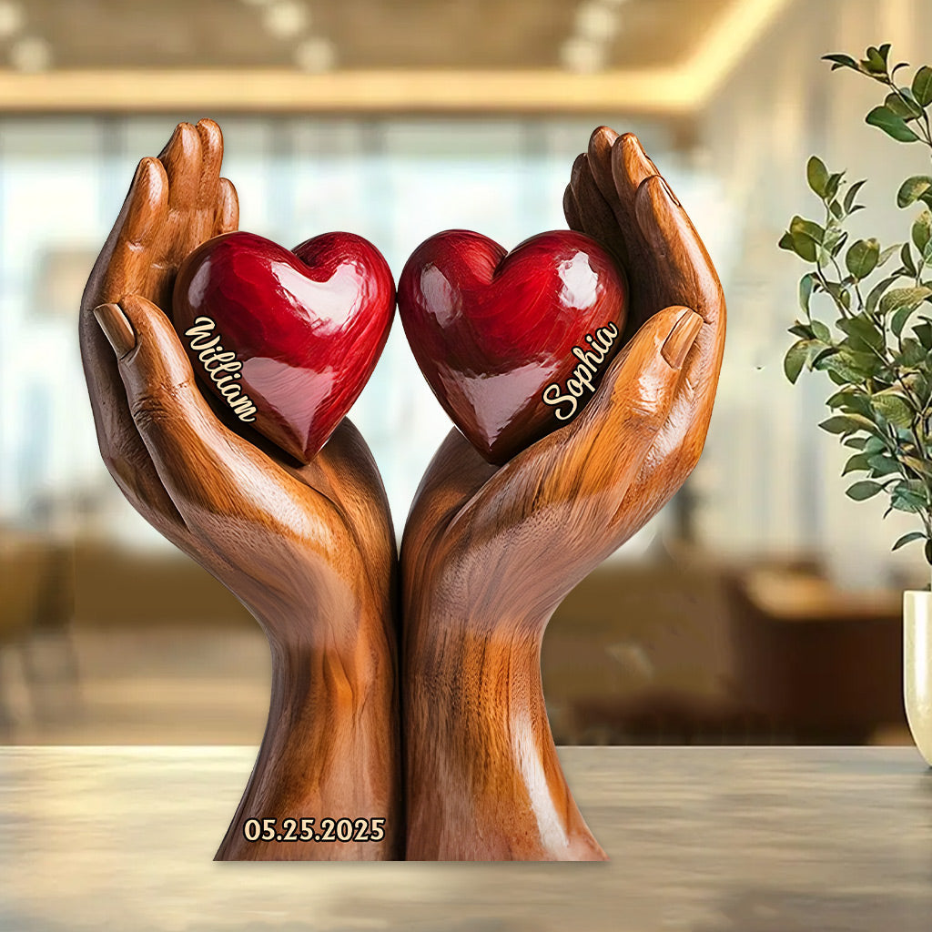 You And Me We Got This - Personalized Couple Custom Shaped Acrylic Plaque