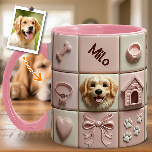 Lovely Dogs Pet Lovers - Personalized Dog Accent Mug