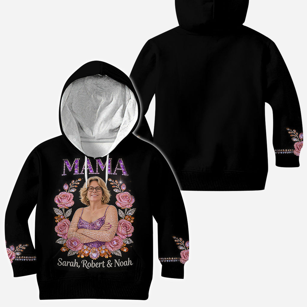 Photo Personnalisée - T-shirt Maman Personnalisé