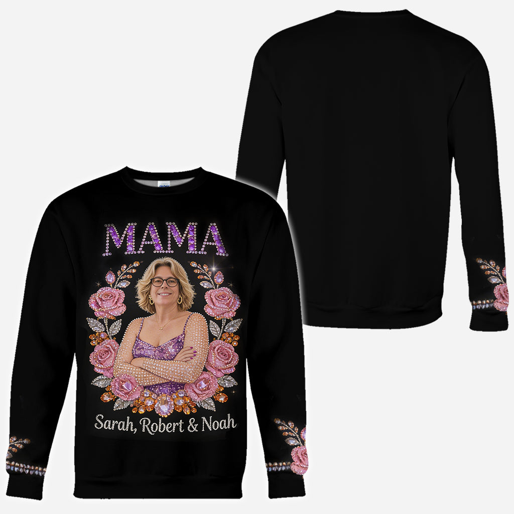 Photo Personnalisée - T-shirt Maman Personnalisé