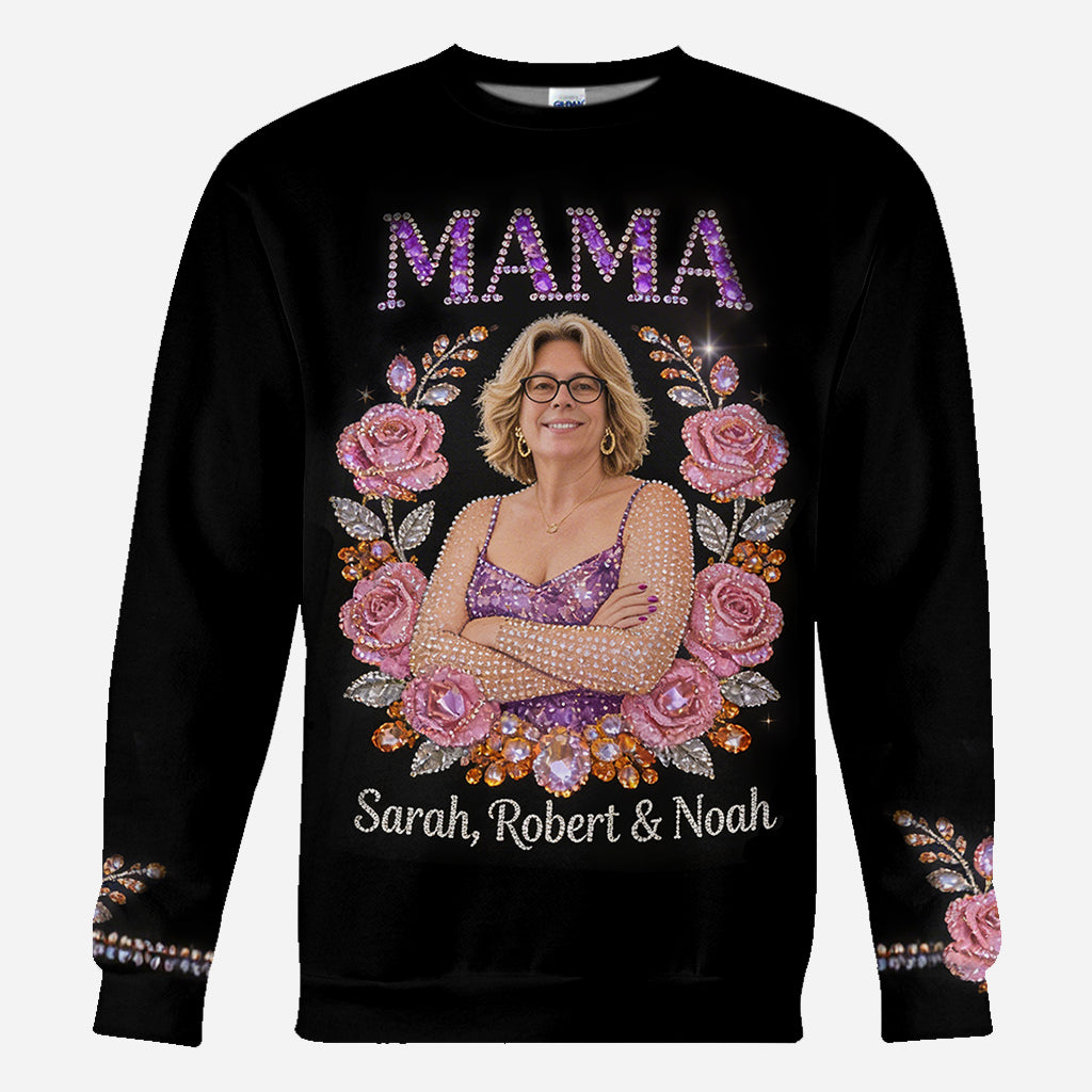 Photo Personnalisée - T-shirt Maman Personnalisé