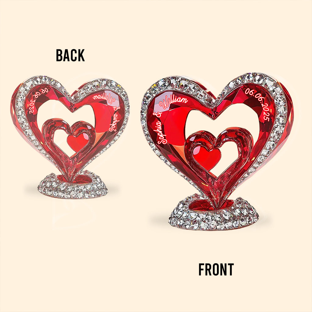 You And Me We Got This - Personalized Couple Custom Shaped Acrylic Plaque