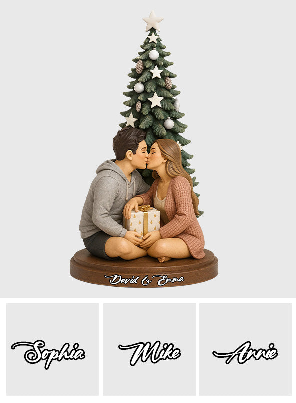 I Love You - Personalized Couple Custom Shaped Acrylic Plaque