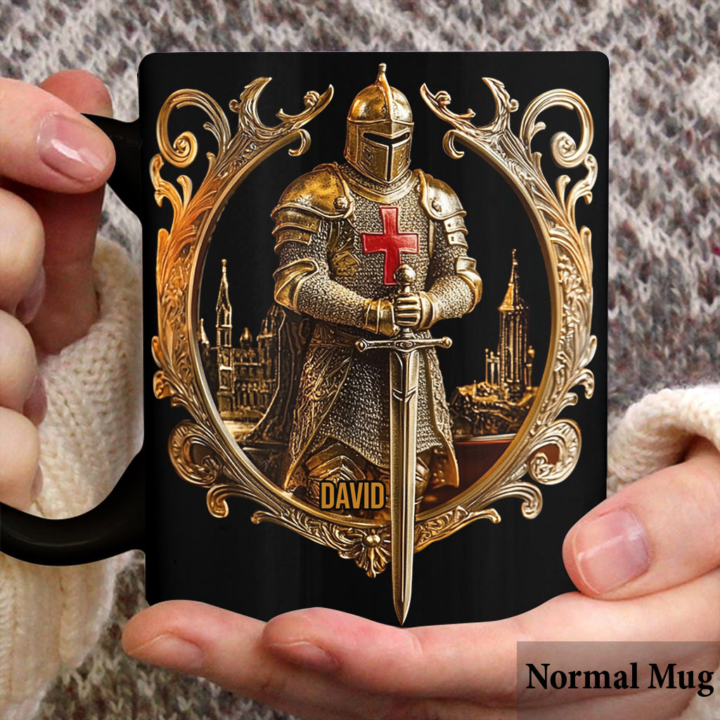 Chevalier de Dieu - Mug chrétien personnalisé