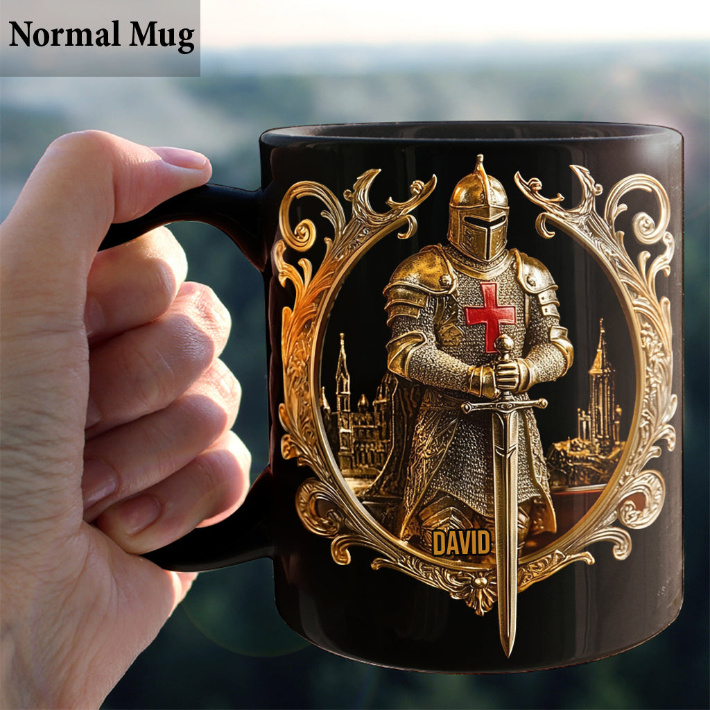 Chevalier de Dieu - Mug chrétien personnalisé