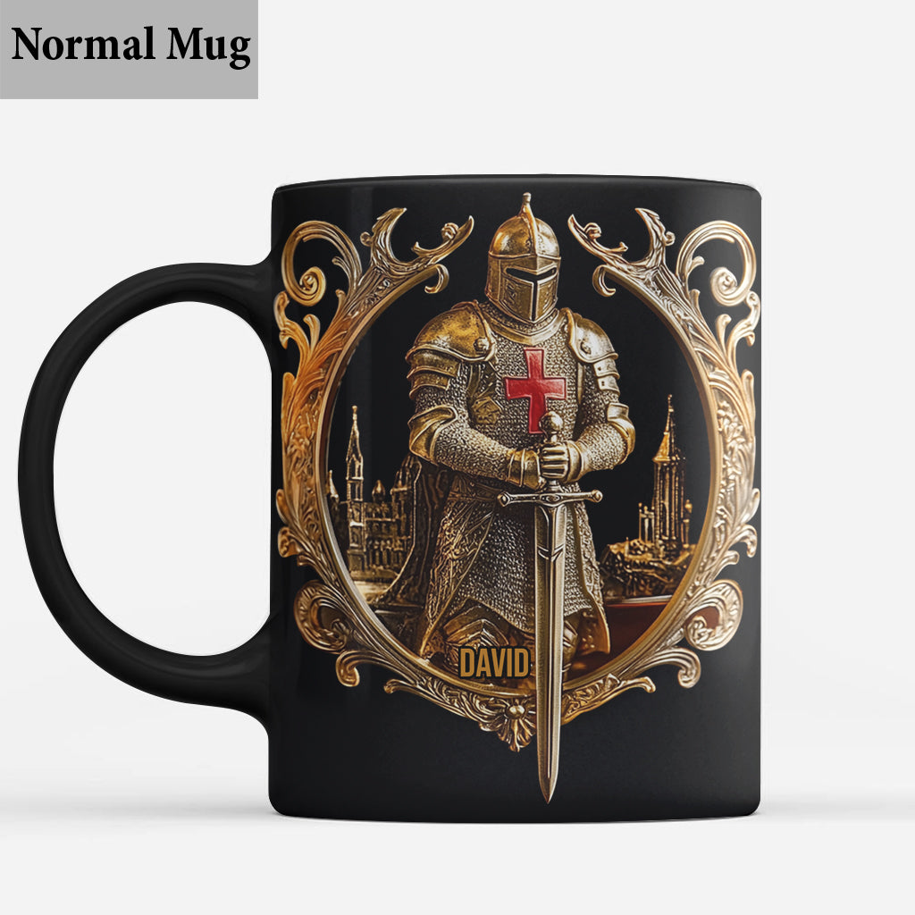 Chevalier de Dieu - Mug chrétien personnalisé