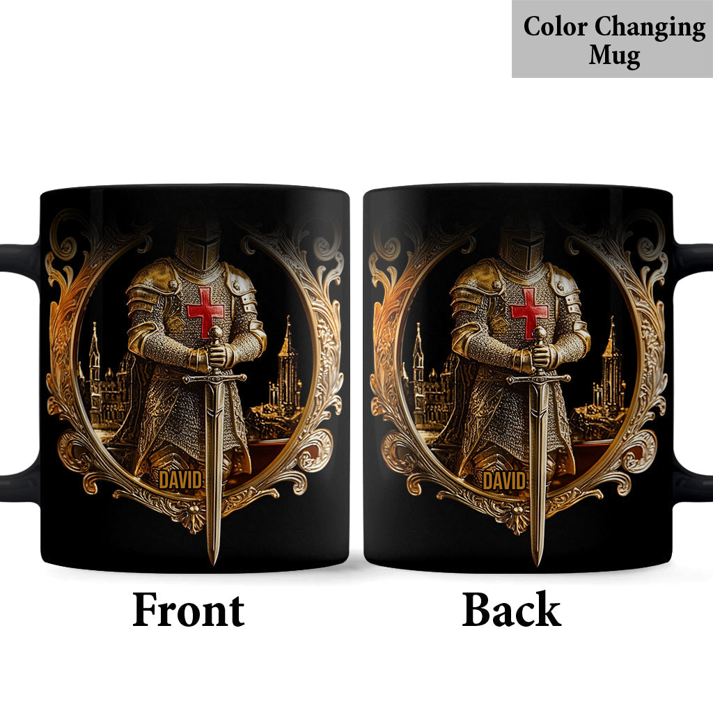 Chevalier de Dieu - Mug chrétien personnalisé