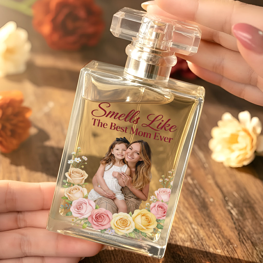 Best Mom Ever - Personalized Mother Refillable Perfume Bottle