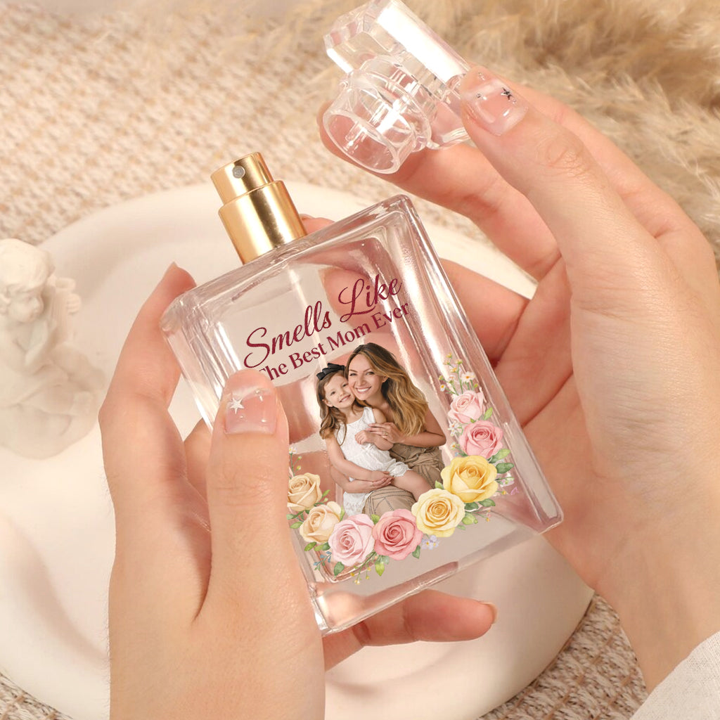 Best Mom Ever - Personalized Mother Refillable Perfume Bottle