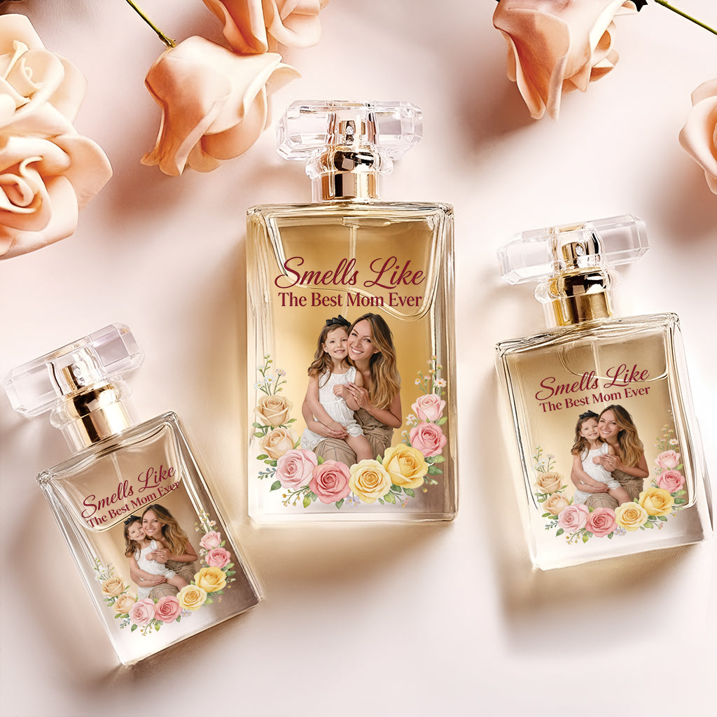 Best Mom Ever - Personalized Mother Refillable Perfume Bottle