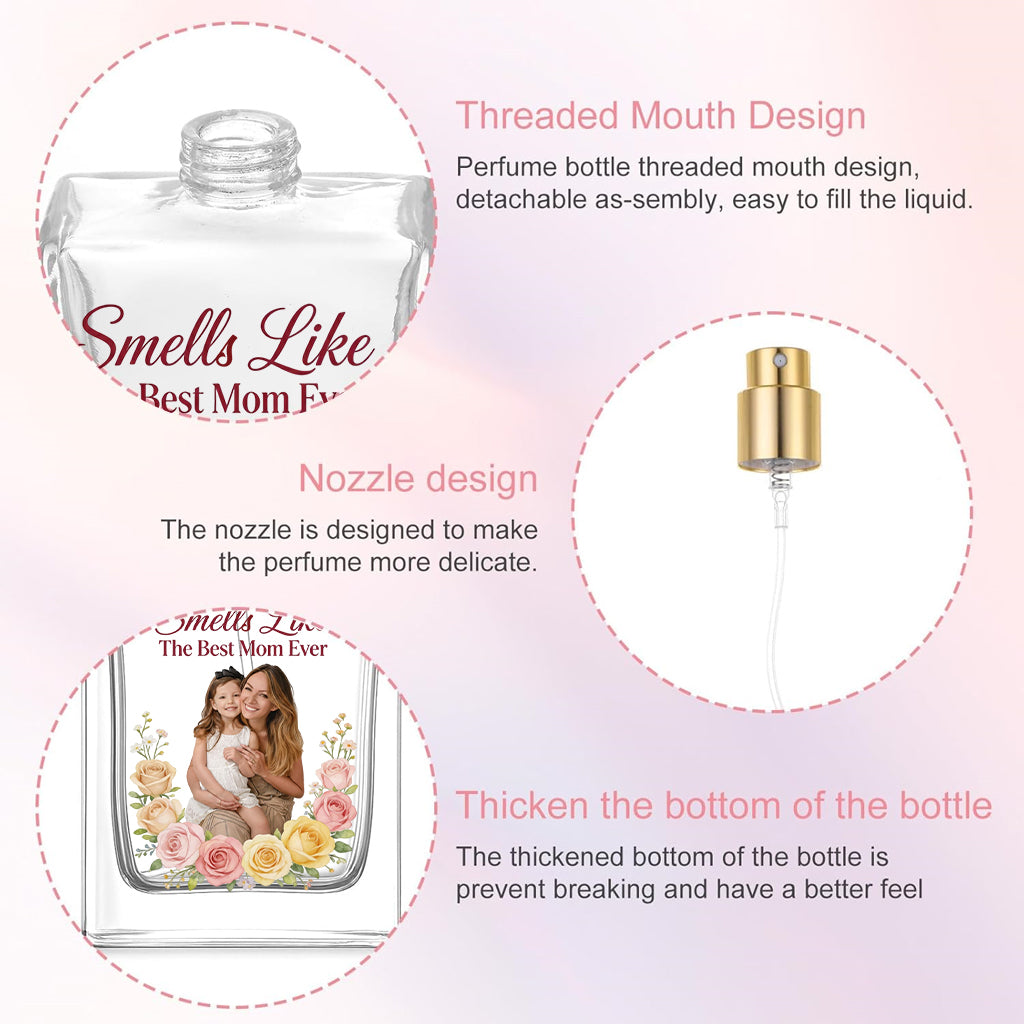 Best Mom Ever - Personalized Mother Refillable Perfume Bottle