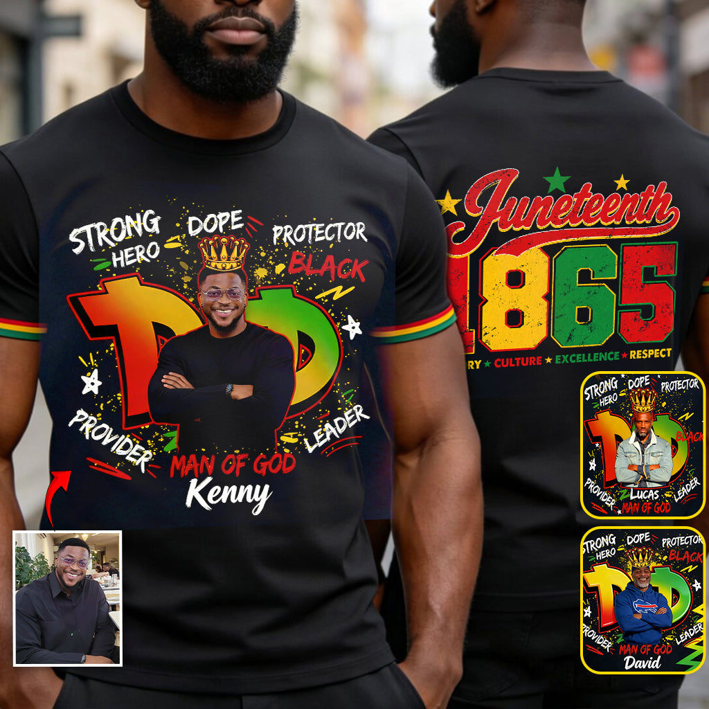 Homme de Dieu - Chemise Personnalisée pour Père