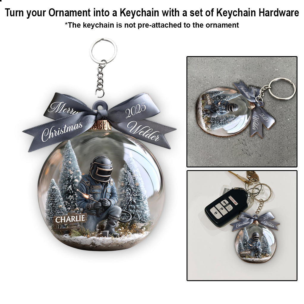 Soudeur robuste - Ornement de soudeur personnalisé