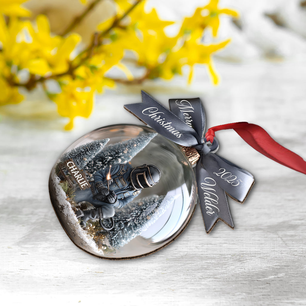 Soudeur robuste - Ornement de soudeur personnalisé