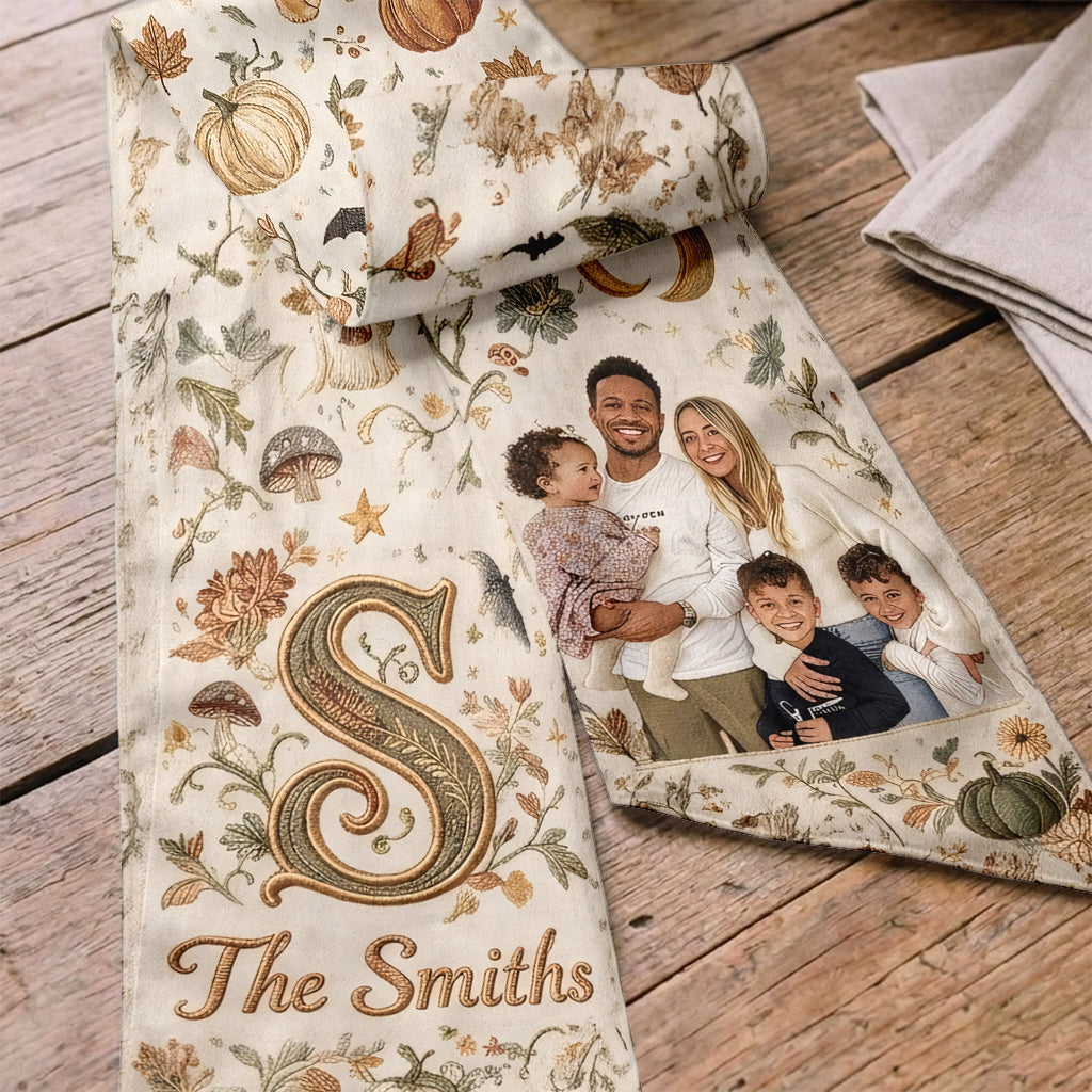 Décor de Saison Automnale - Sash/ Ruban Décoratif Personnalisé