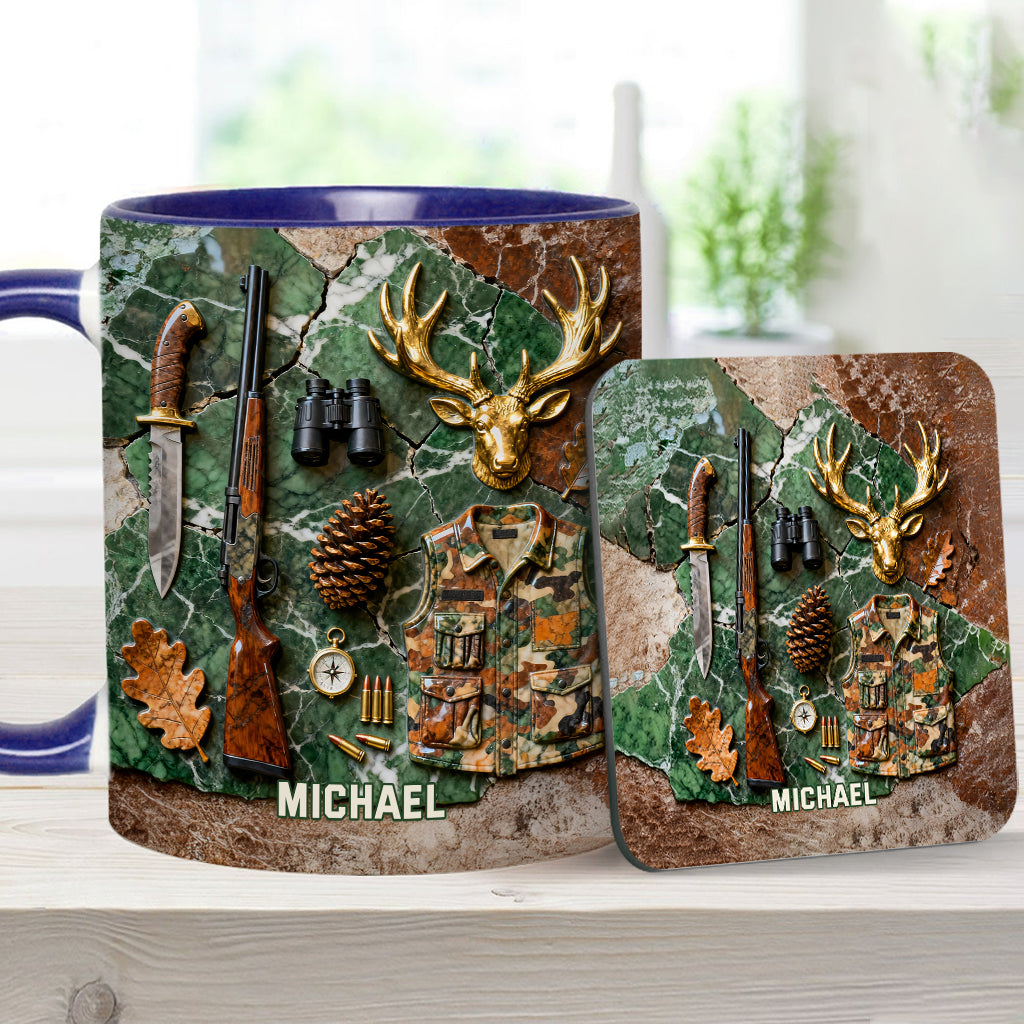 Mug personnalisé « J’adore la chasse »