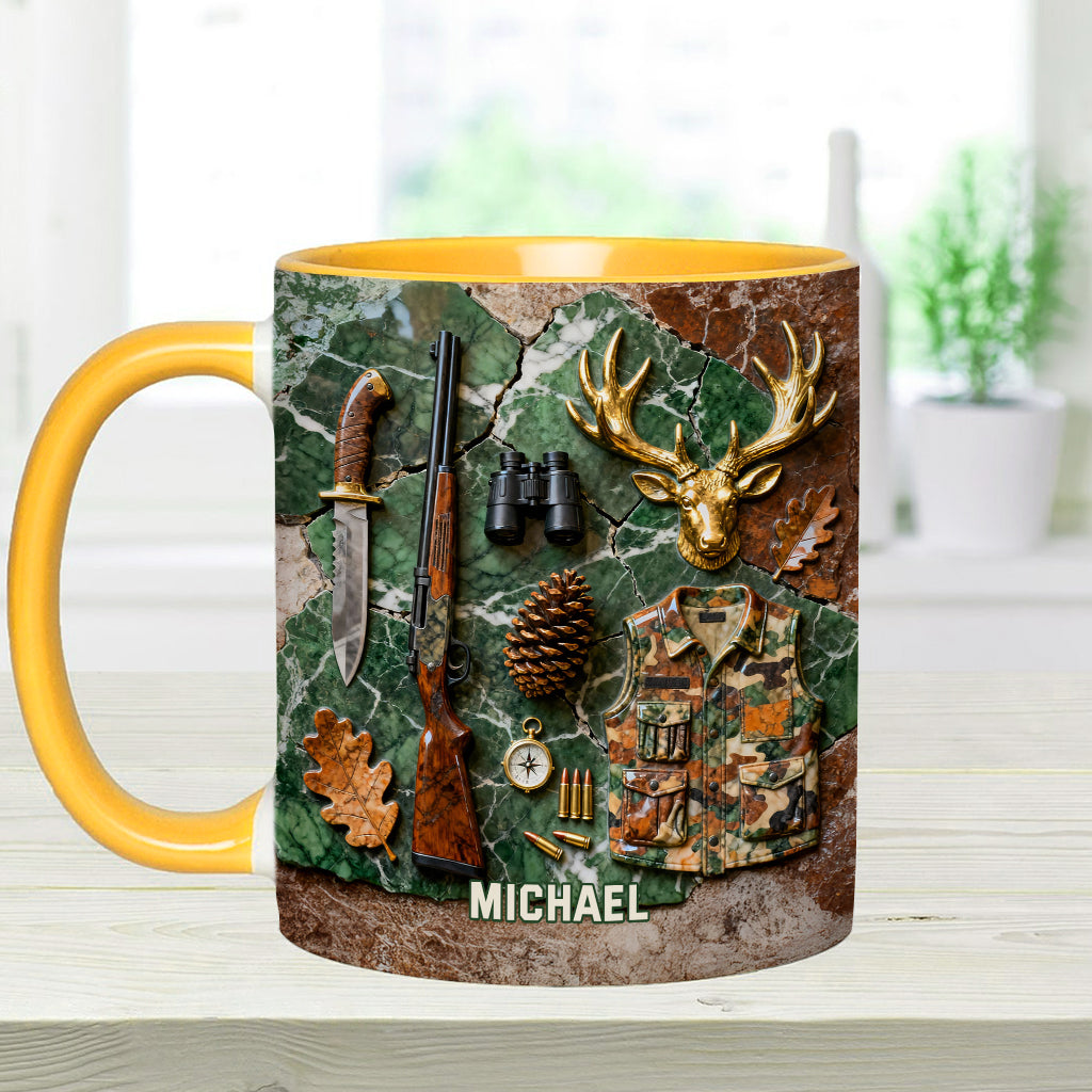 Mug personnalisé « J’adore la chasse »