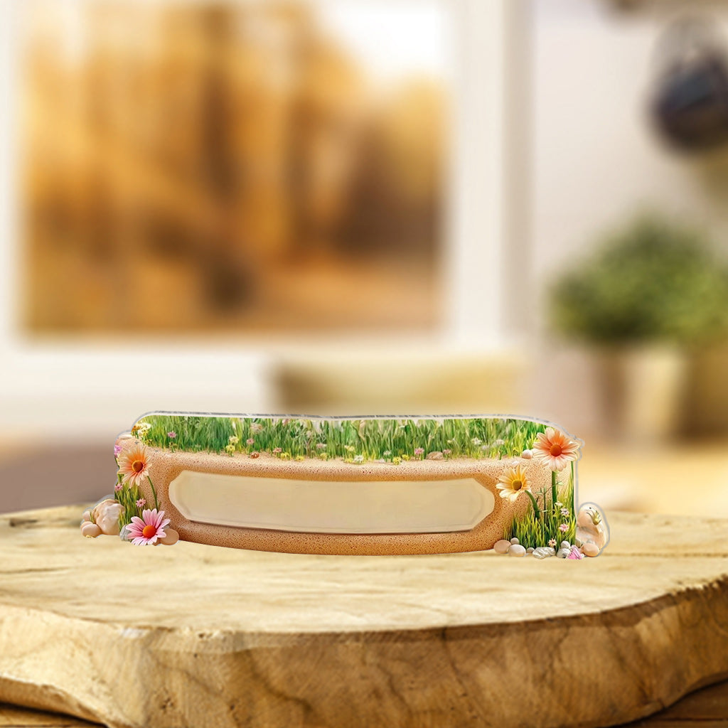 Cadeau pour grand-mère, maman - Petites pestes - Plaque acrylique personnalisée en forme de grand-mère