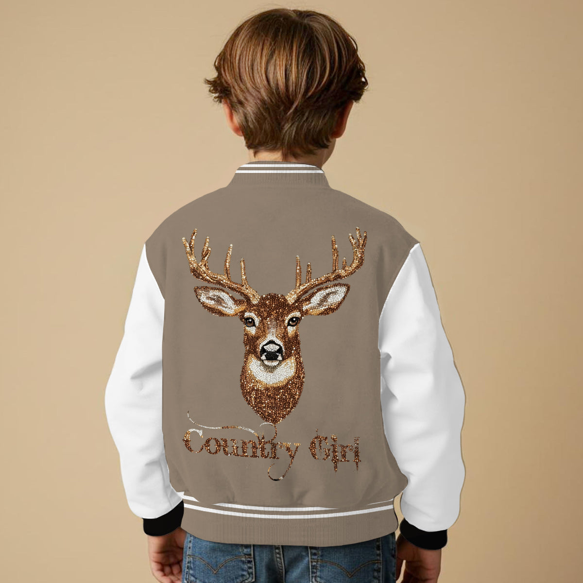 Veste universitaire de chasse personnalisée Country Girl