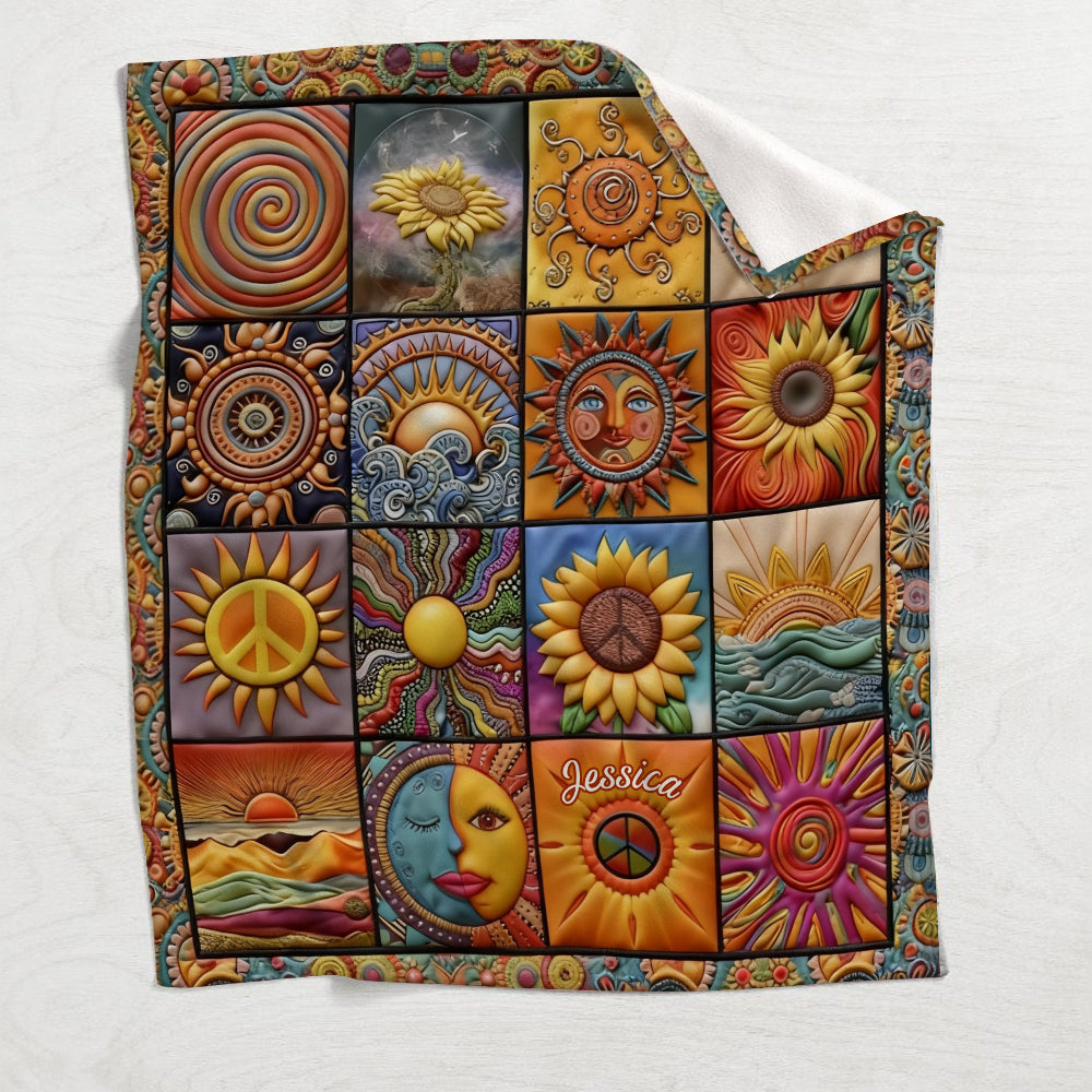 Hippie Souls - Personalized Hippie Blanket