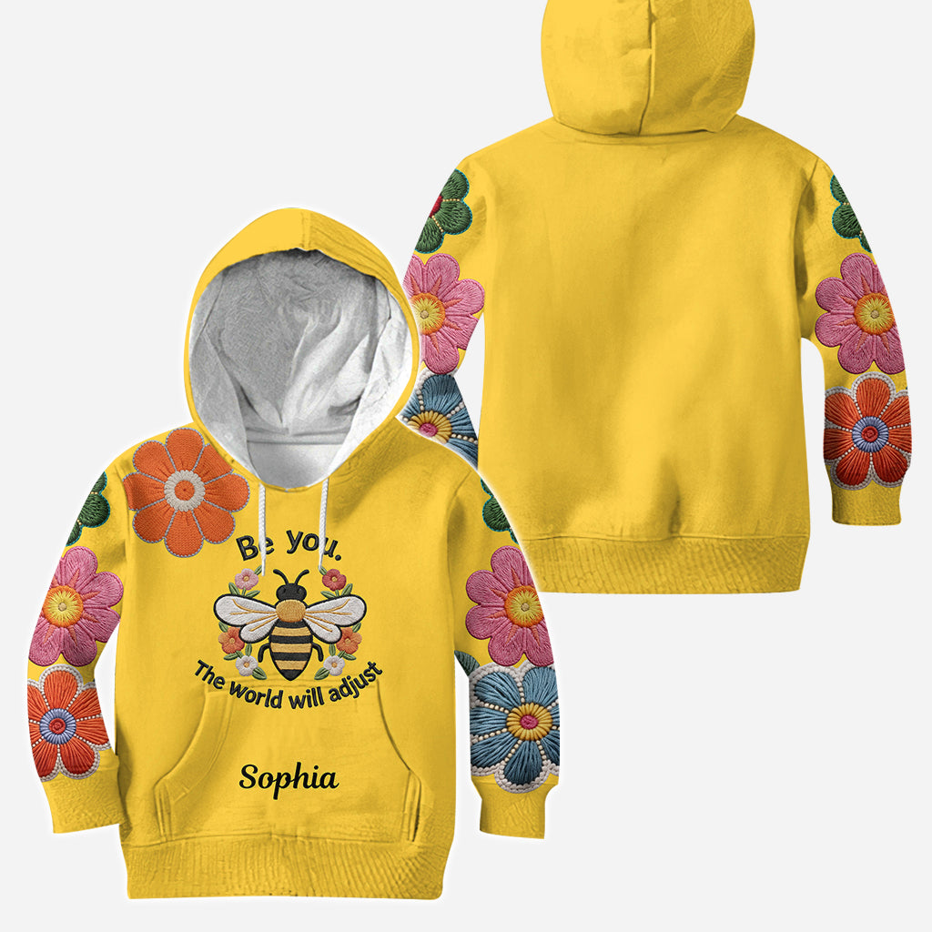 Sois toi-même - Sweat à capuche et legging hippie personnalisés