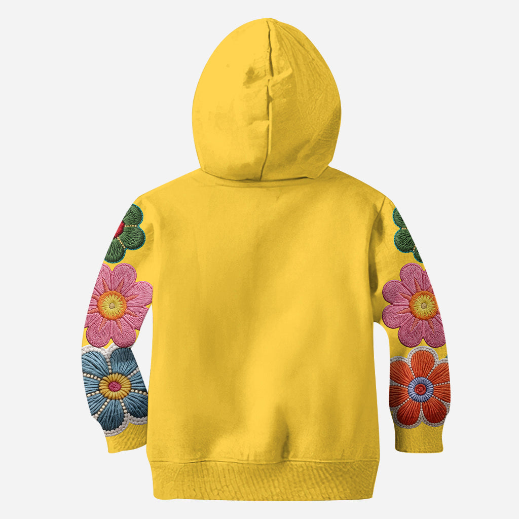 Sois toi-même - Sweat à capuche et legging hippie personnalisés