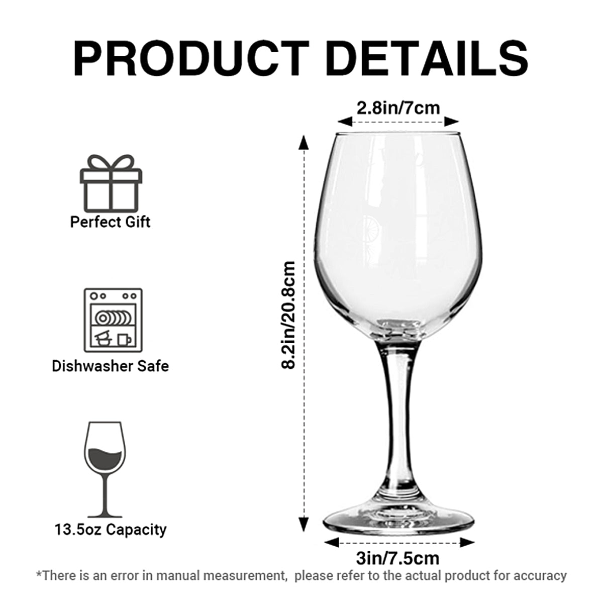 It's My Birthday - Personalized Birthday Wine Glass With Long Stem