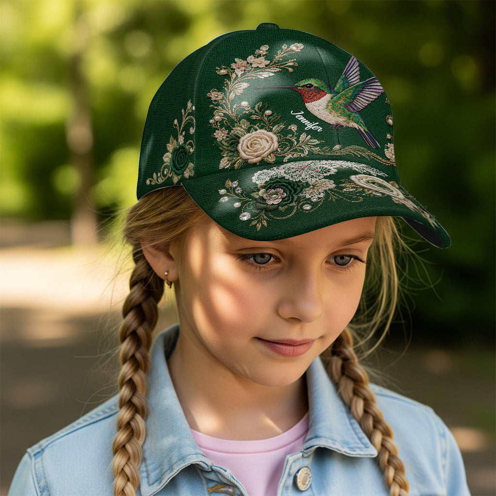 Oiseau Mignon - Casquette Classique Personnalisée Colibri