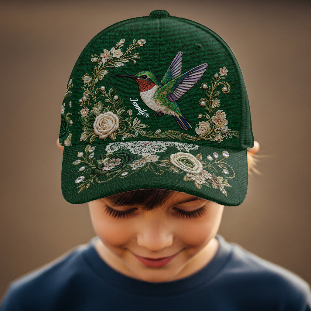 Oiseau Mignon - Casquette Classique Personnalisée Colibri