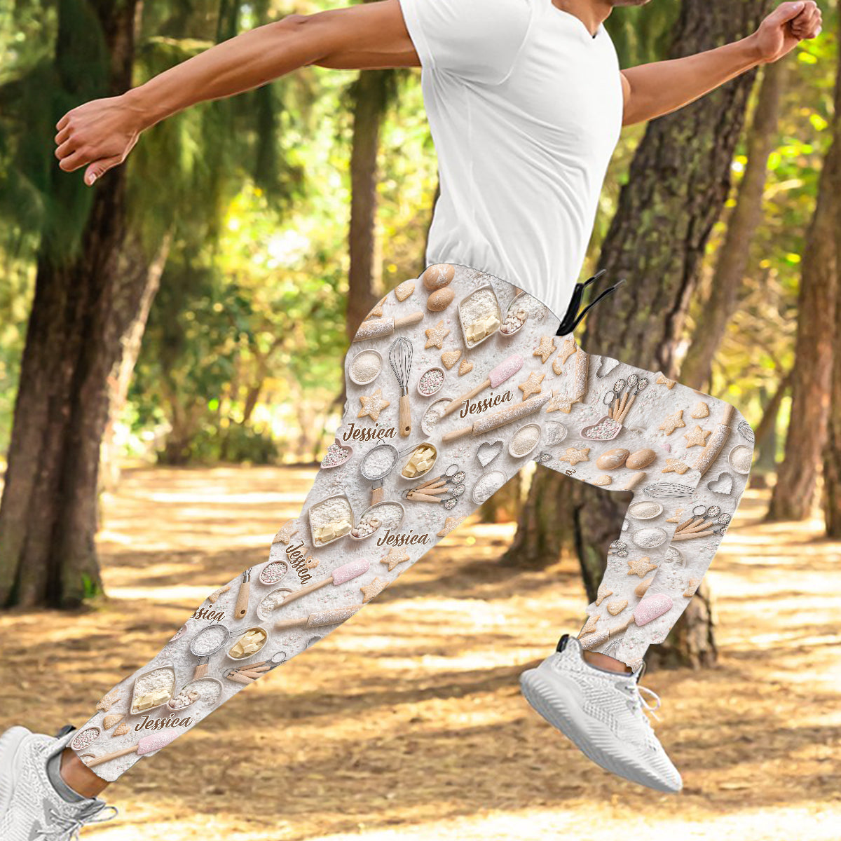 J'adore la pâtisserie - Pantalon de survêtement unisexe personnalisé pour la pâtisserie