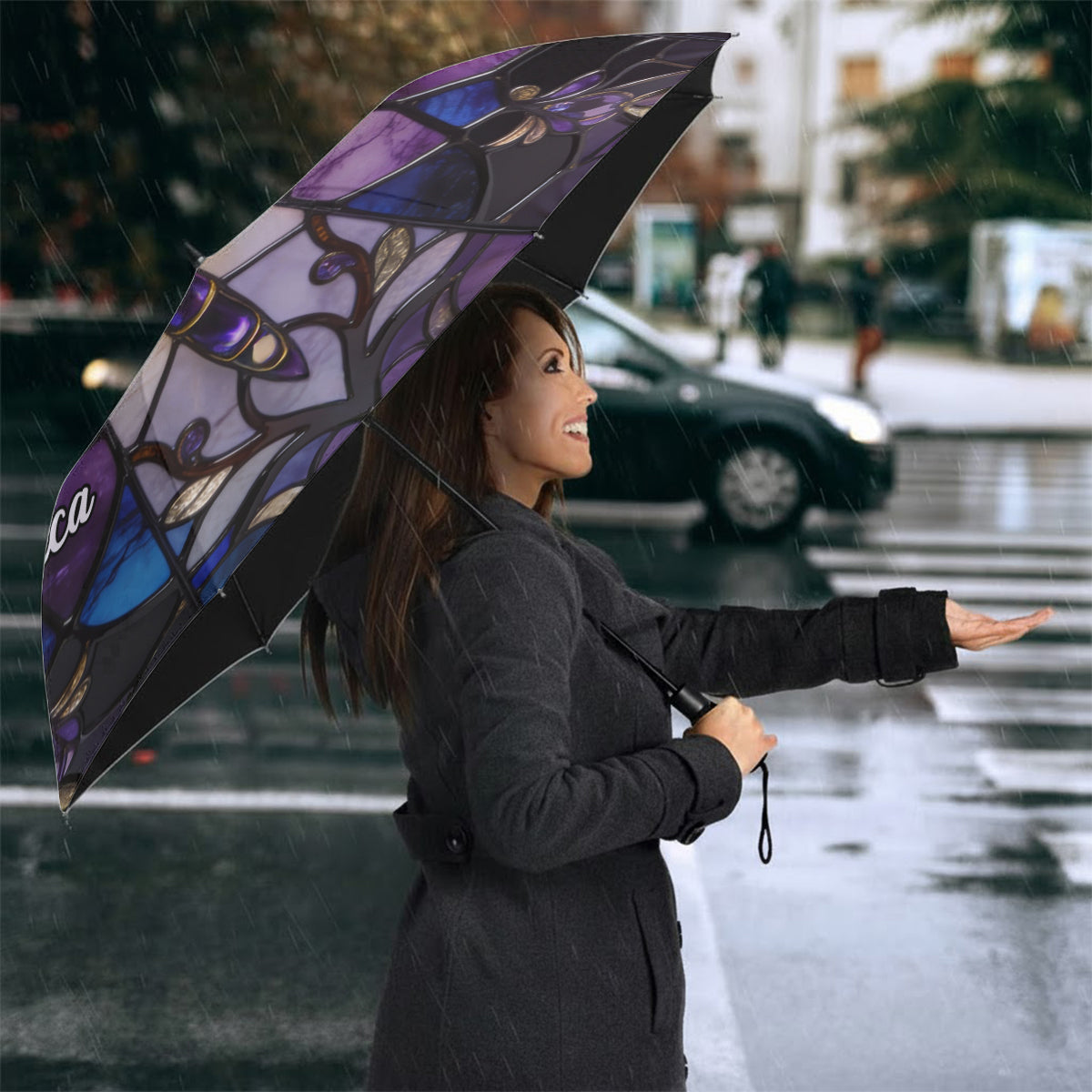 Libellule Majestueuse - Parapluie Libellule Personnalisé