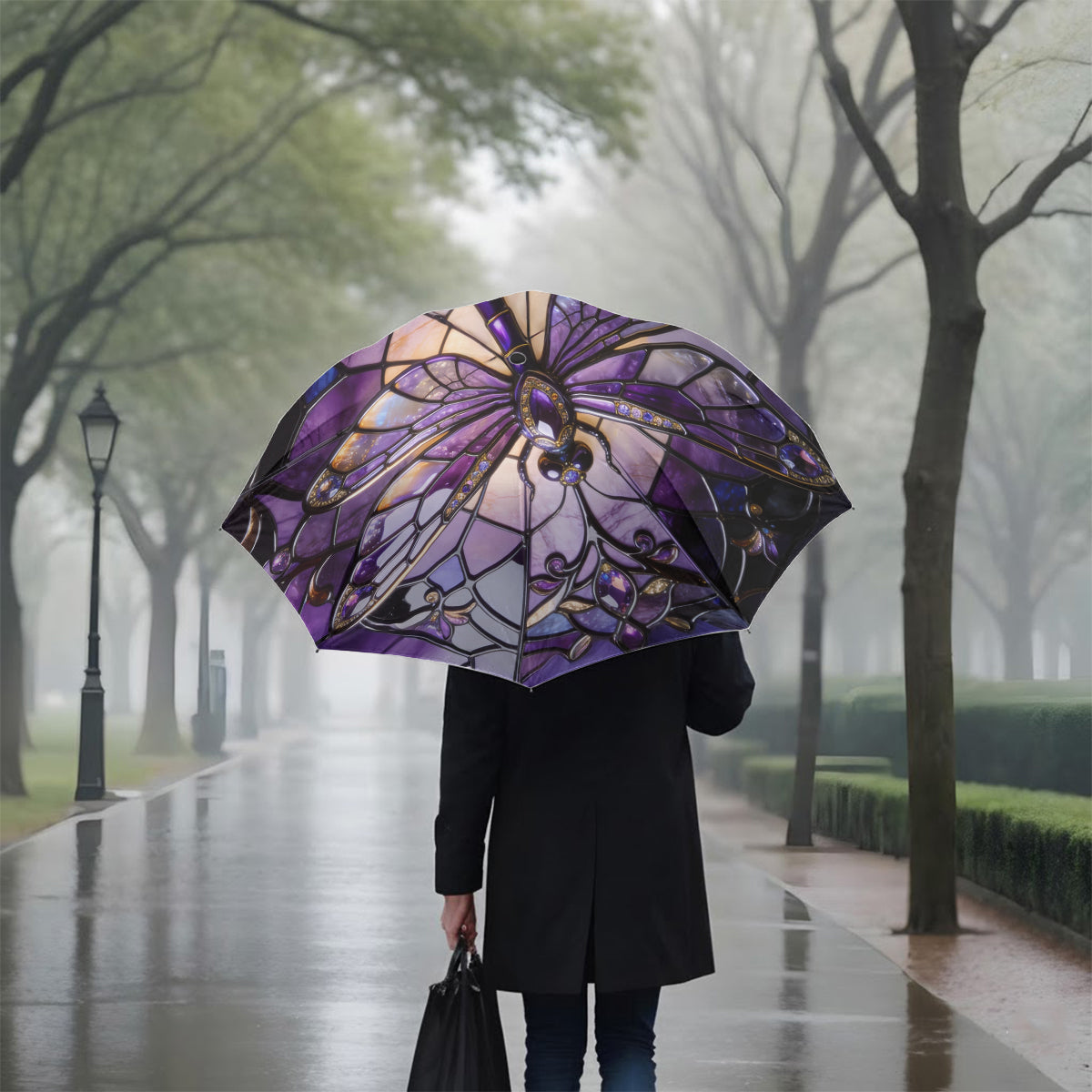 Libellule Majestueuse - Parapluie Libellule Personnalisé