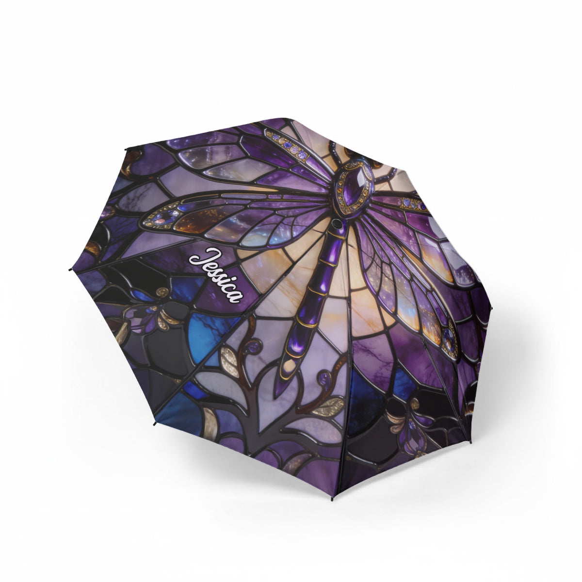 Libellule Majestueuse - Parapluie Libellule Personnalisé
