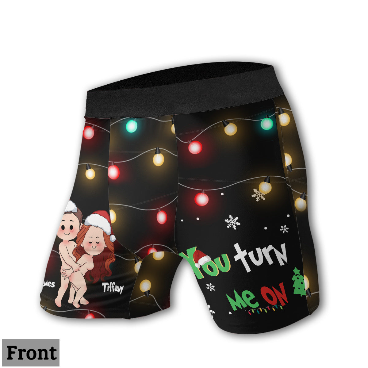 Tu m'excites - Slips personnalisés pour couples (femmes et hommes)