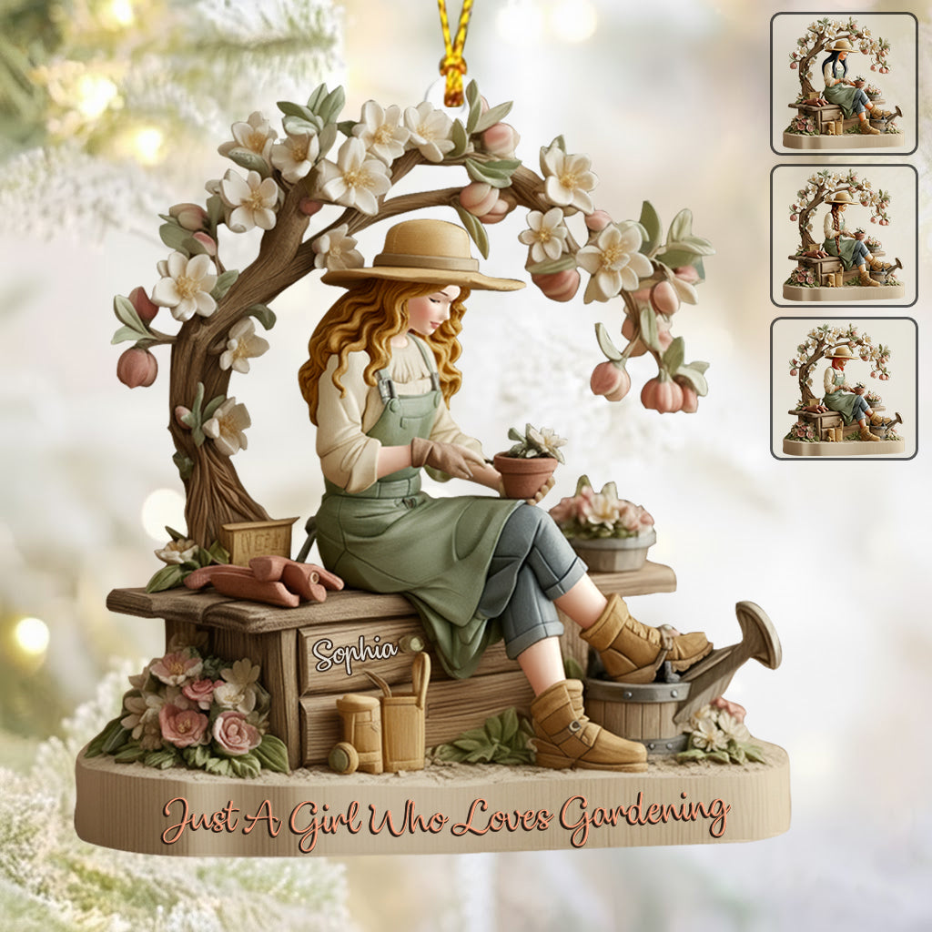 Passionné de jardinage - Ornement de jardinage personnalisé
