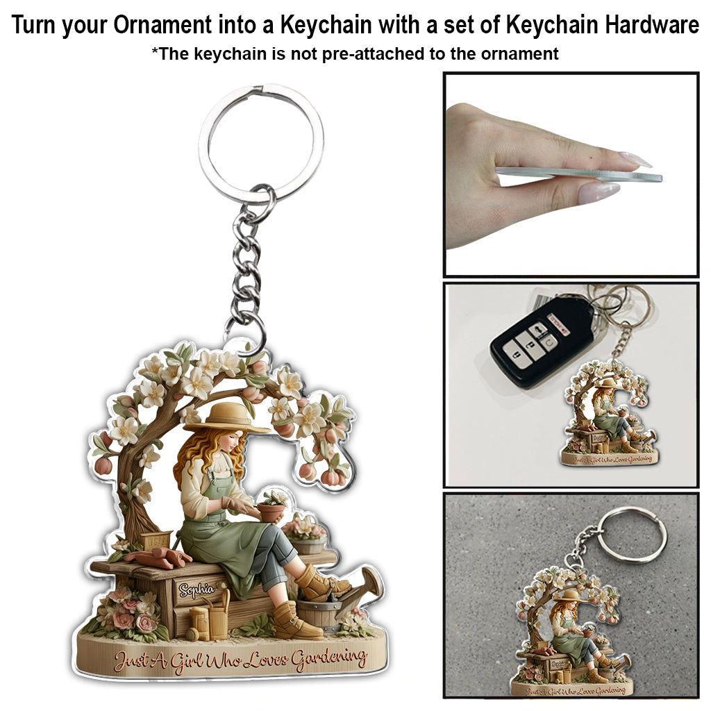 Passionné de jardinage - Ornement de jardinage personnalisé