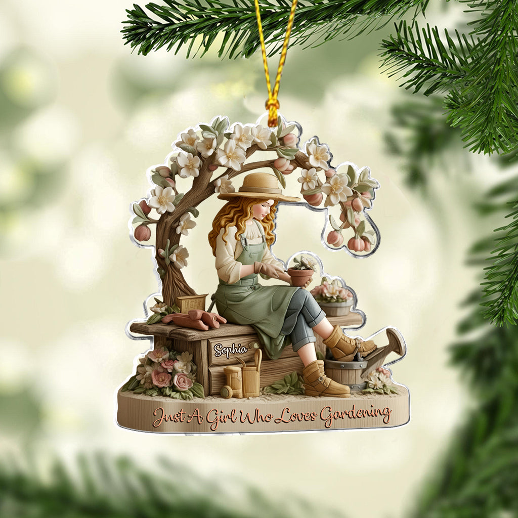 Passionné de jardinage - Ornement de jardinage personnalisé