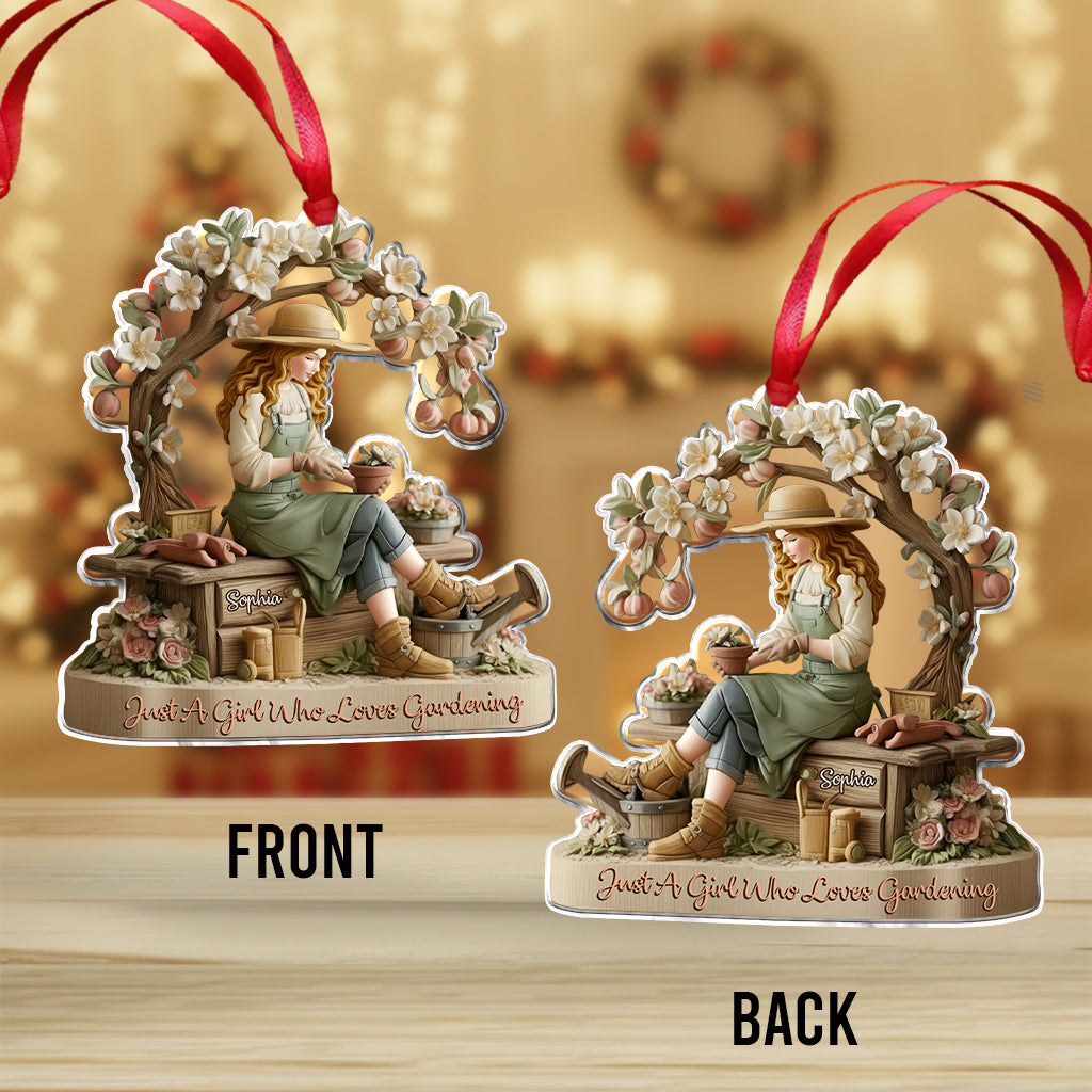 Passionné de jardinage - Ornement de jardinage personnalisé