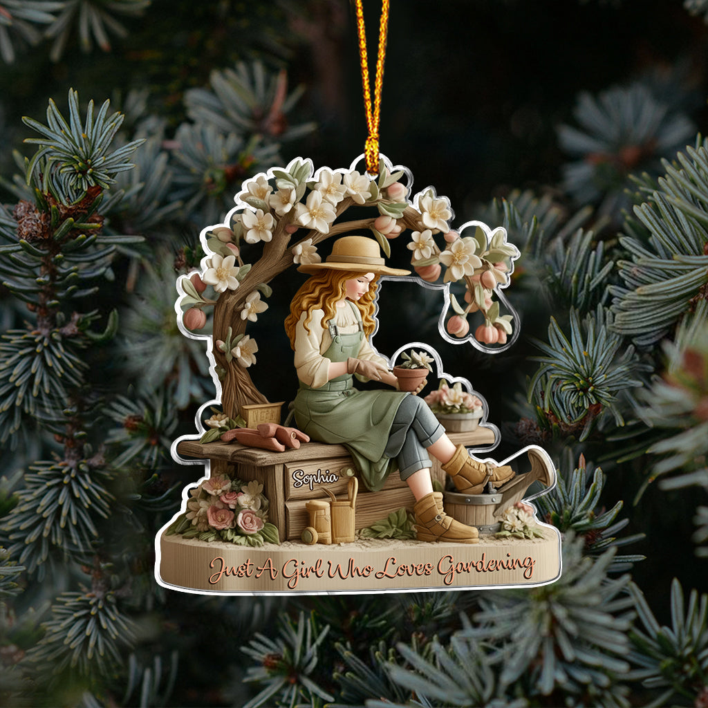 Passionné de jardinage - Ornement de jardinage personnalisé