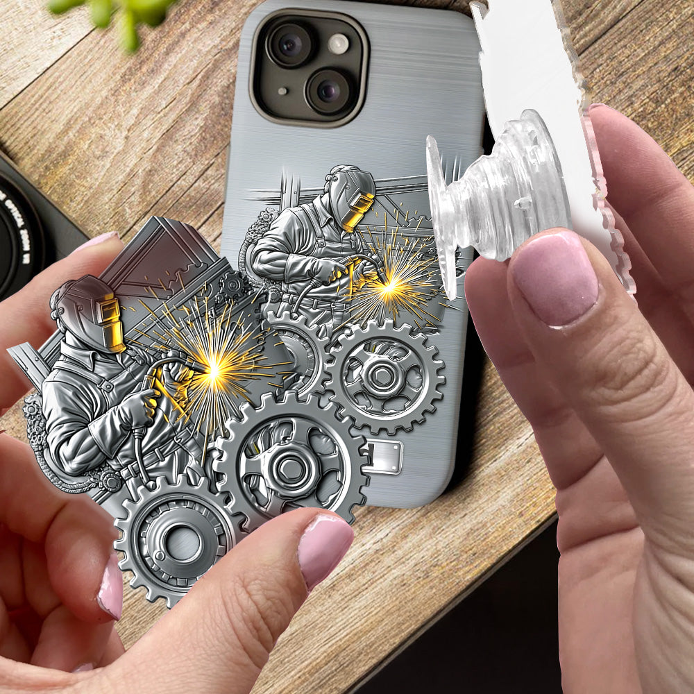 Strong Ones Become Welder - Personalized Welder Full Print Phone Case