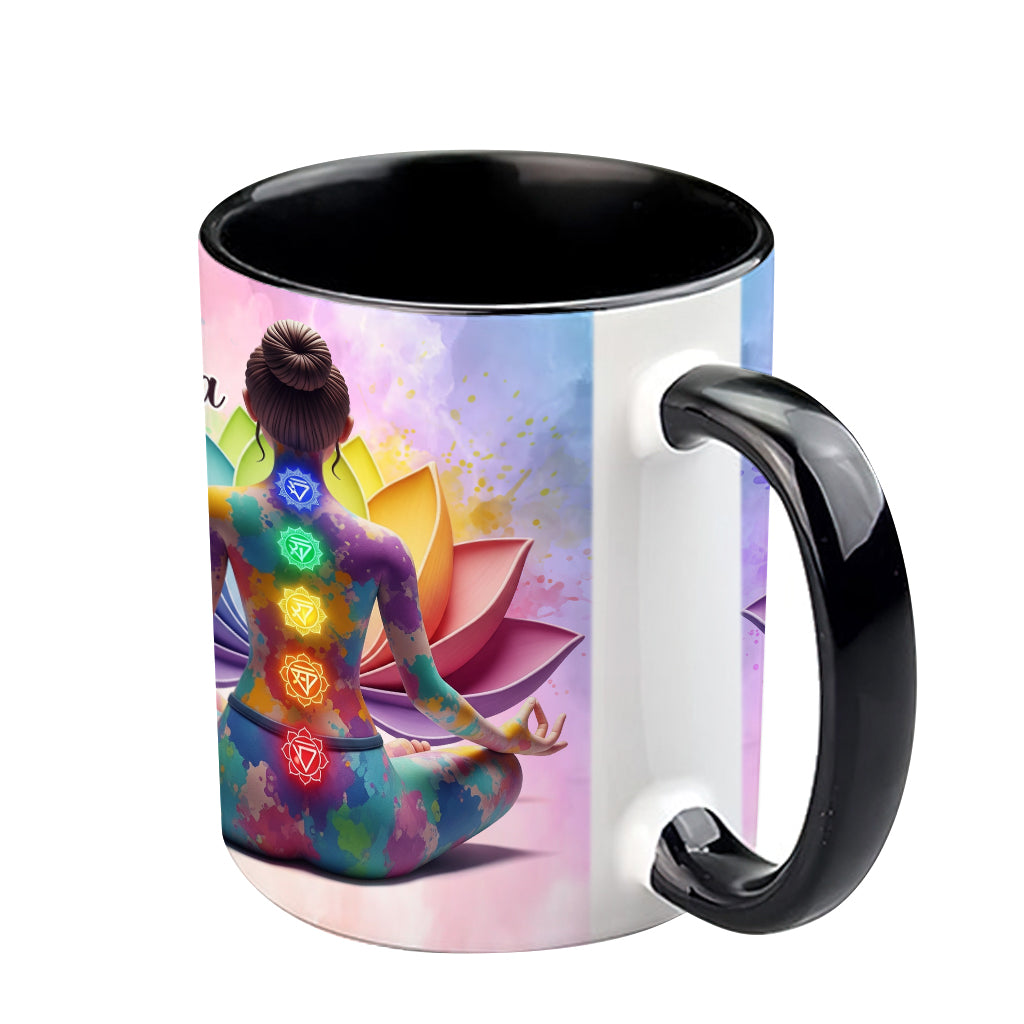Lâchez prise - Mug personnalisé Yoga Accent Mug