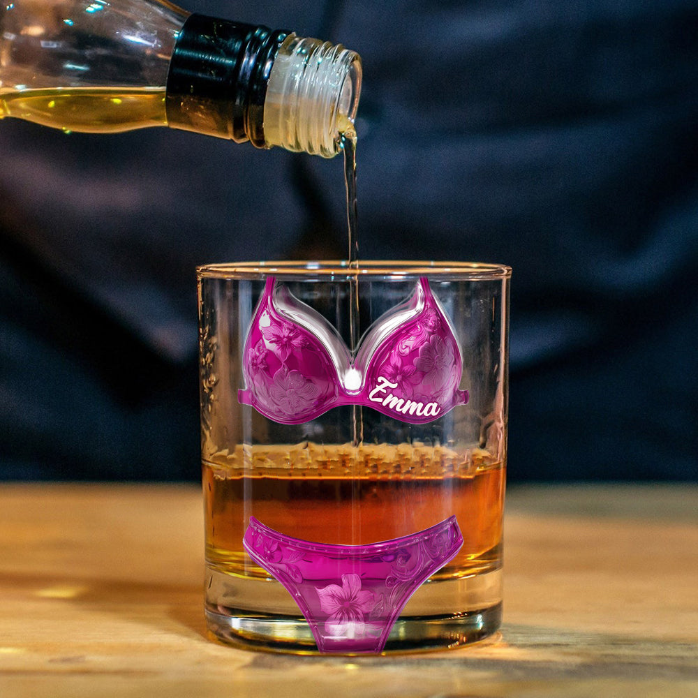 Couple drôle - Verres à whisky personnalisés pour couples