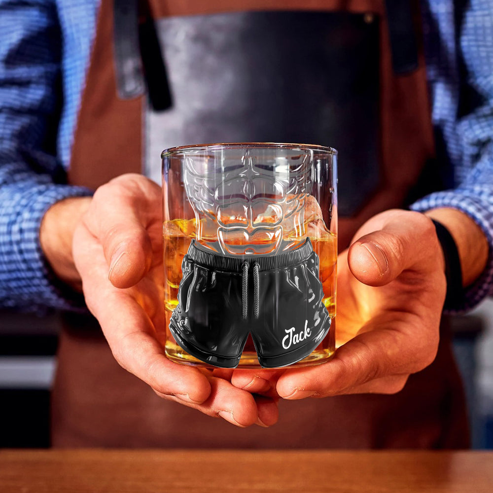 Couple drôle - Verres à whisky personnalisés pour couples