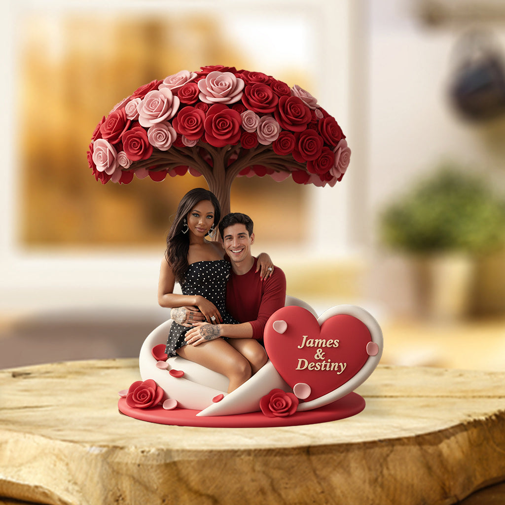 Plaque acrylique personnalisée à partir de n'importe quelle photo - Plaque acrylique personnalisée pour couple.
