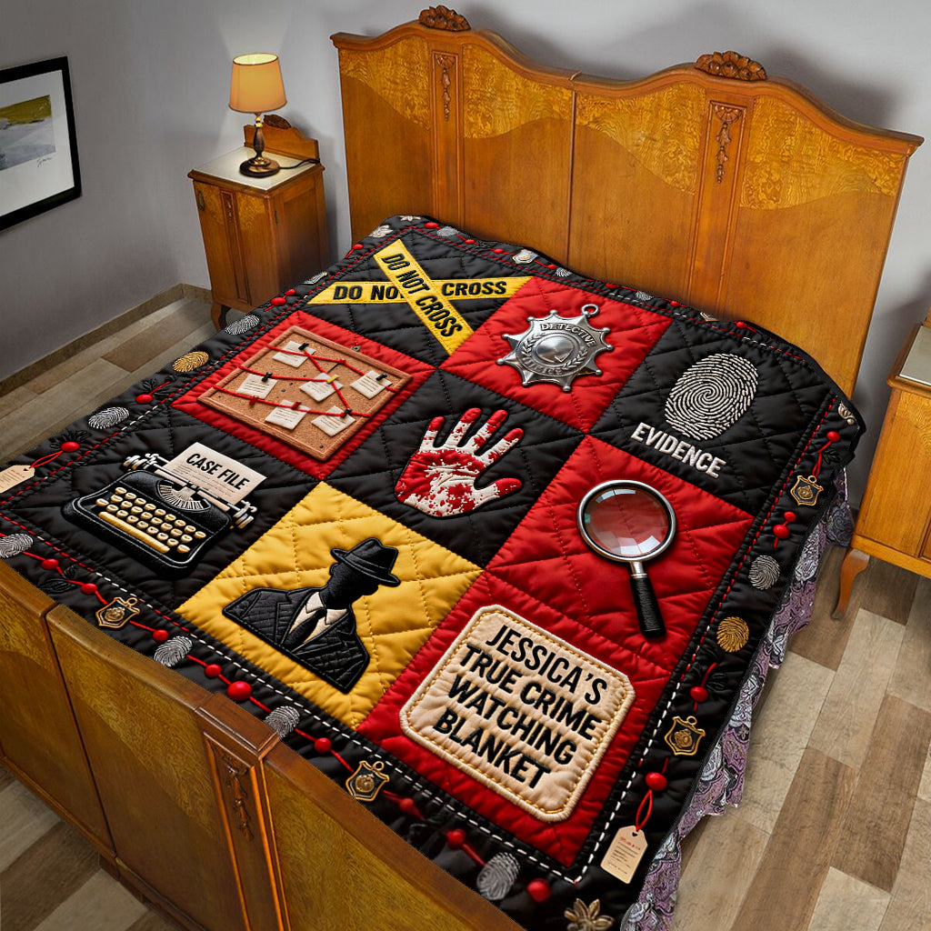 Couverture personnalisée pour les passionnés de faits divers - Couette personnalisée inspirée par les faits divers
