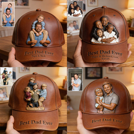 Best Dad Ever - Personalized Father Classic Cap