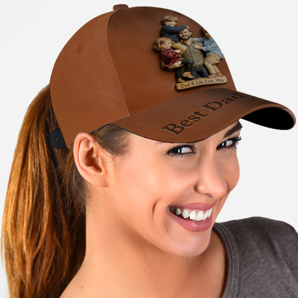 Best Dad Ever - Personalized Father Classic Cap